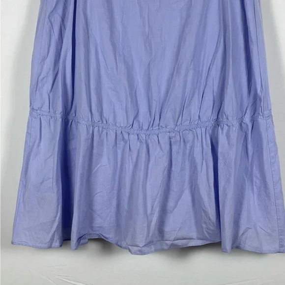 NWOT Zara Soft Blue Mini Romper Dress- S - Picture 8 of 14